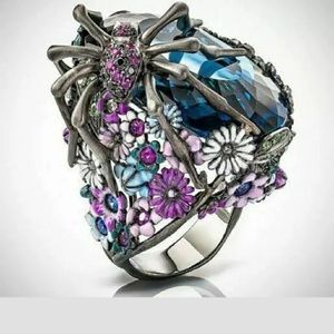 Betsey Johnson Spider Ring Size 10